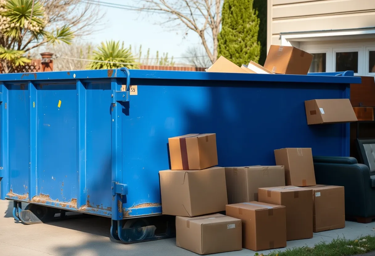 Home Cleanout & Junk Dumpsters in Tracy, CA